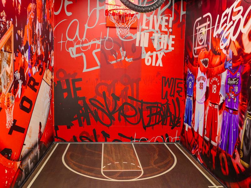 Raptors Arena studio set