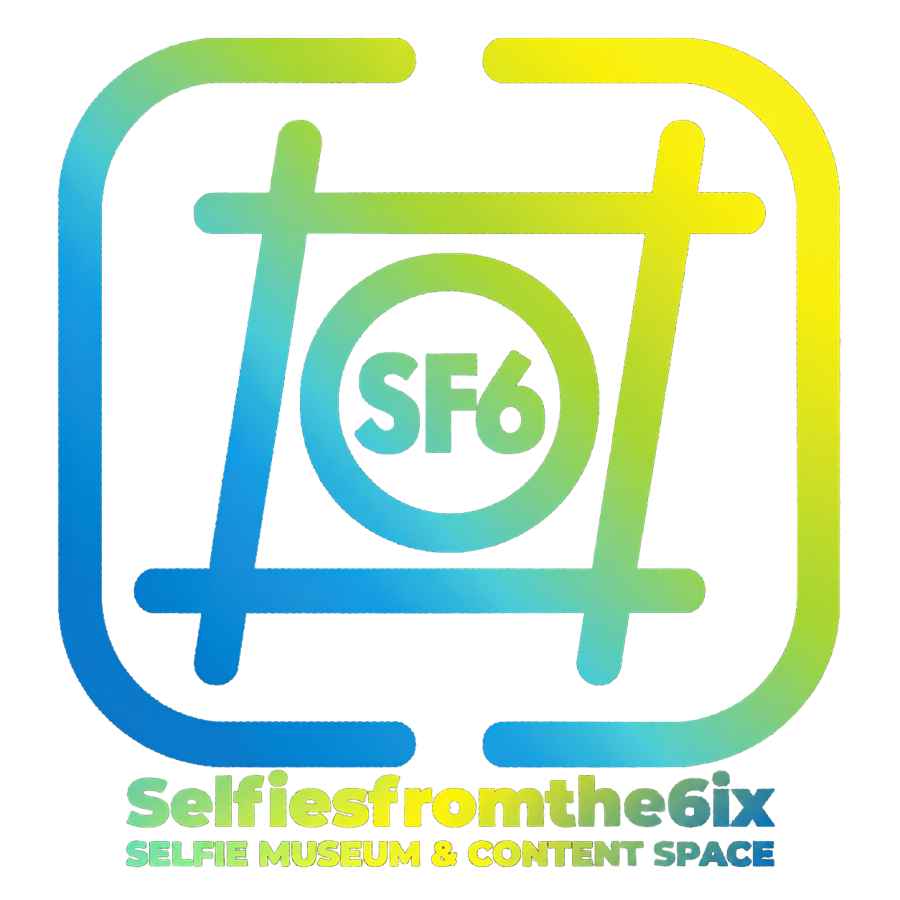 Selfiesfromthe6ix selfie museum and content space logo